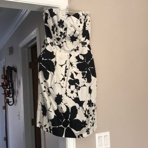 The Limited strapless dress with pockets